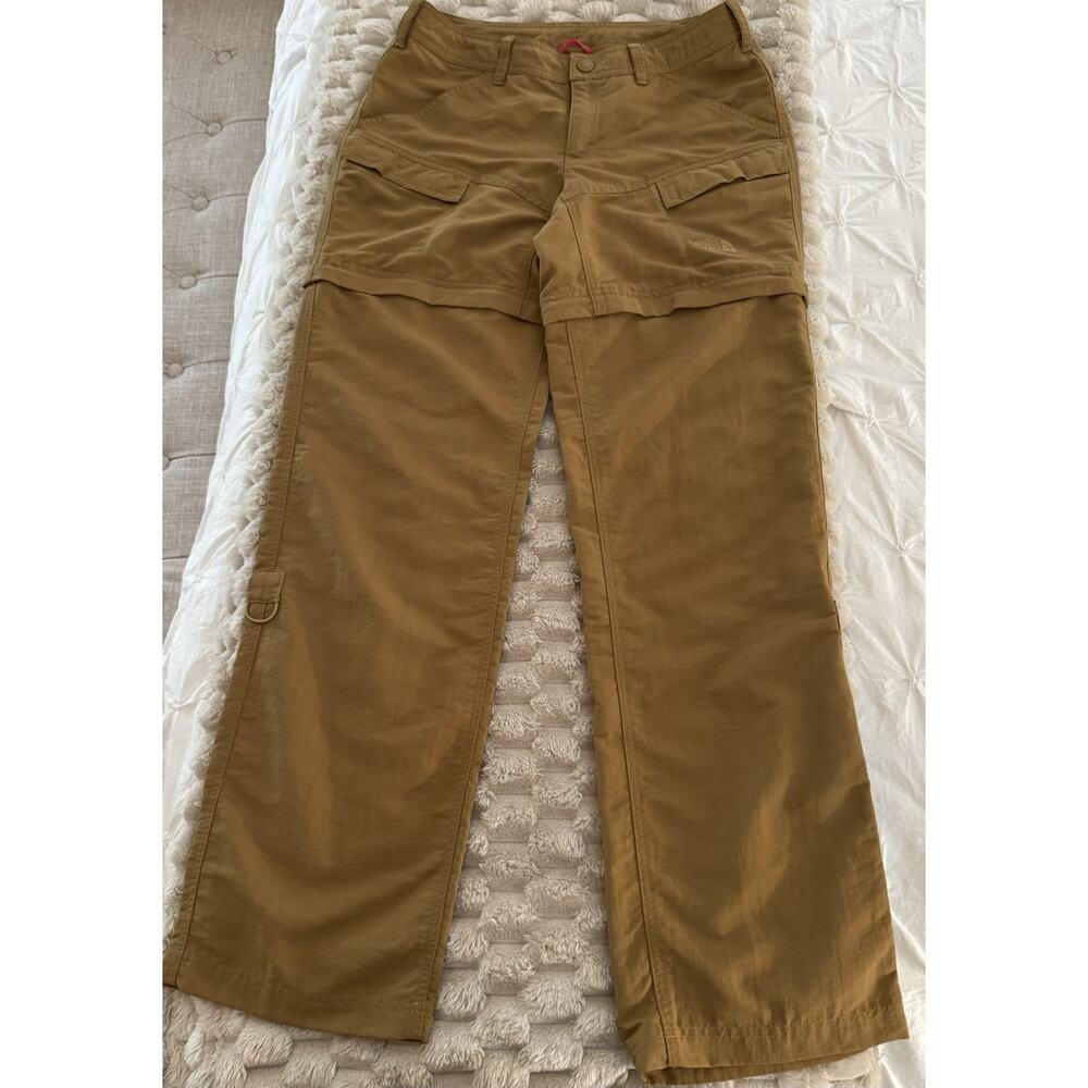 The North Face Hiking Pants Women’s Brown/Bronze Paramount Cargo Outdoor Size 6